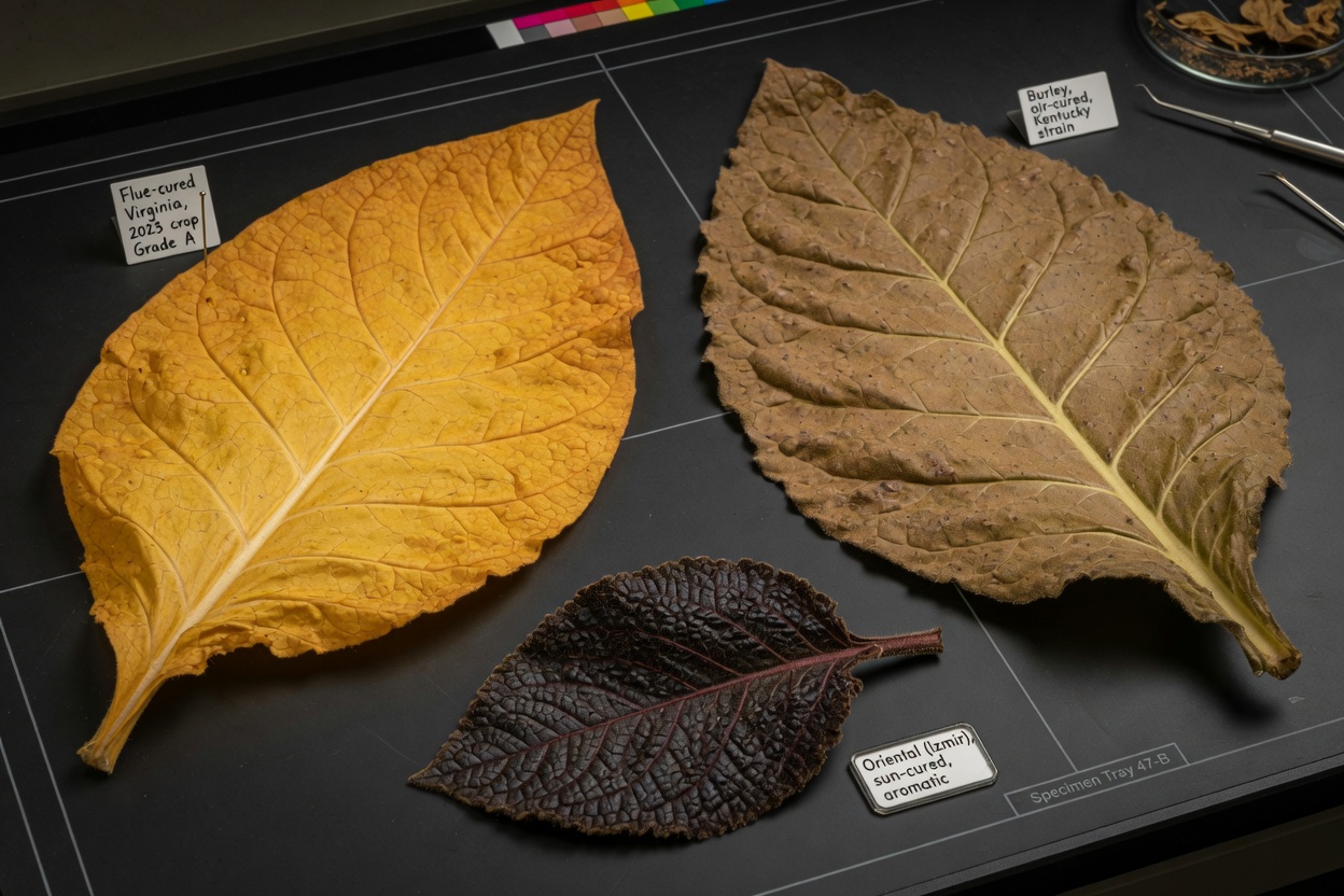 Tobacco chemical composition comparison
