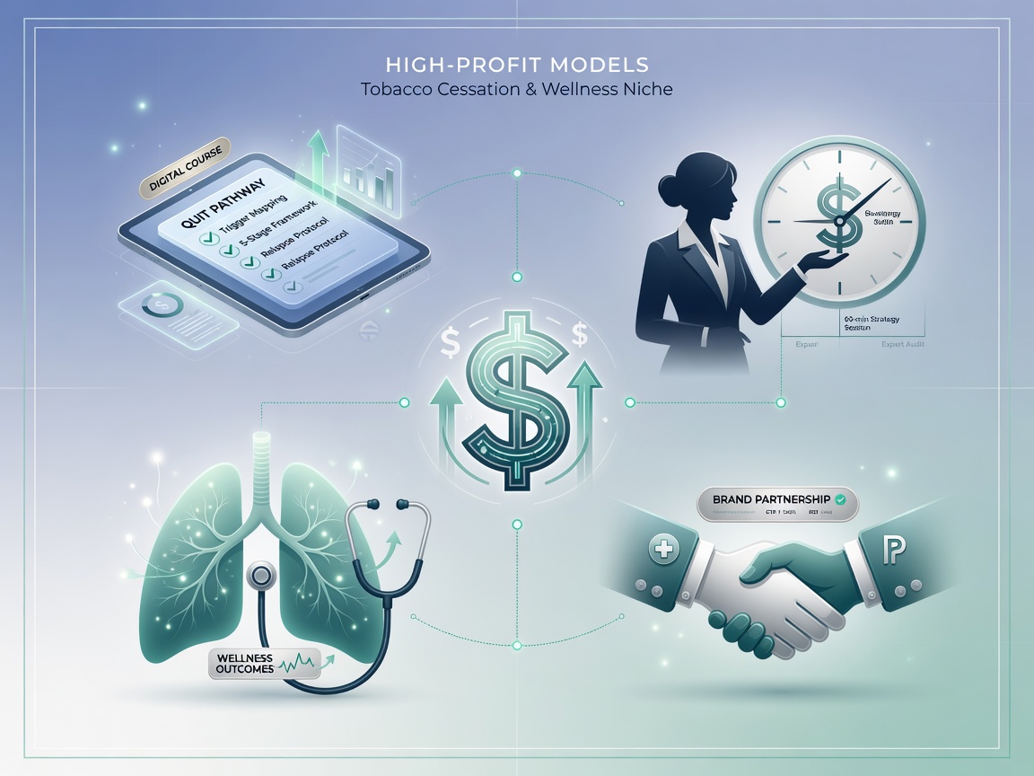 Four core monetization paths for tobacco health content